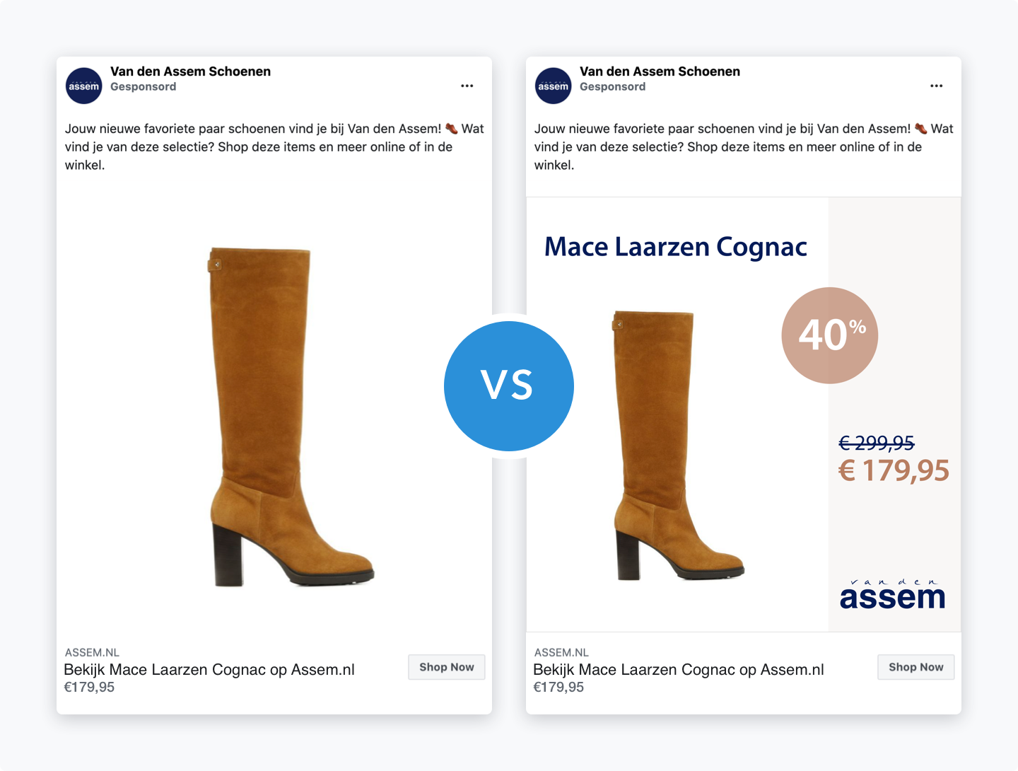 Case study - Van den Assem improves ROAS with Dynamic Product Ads