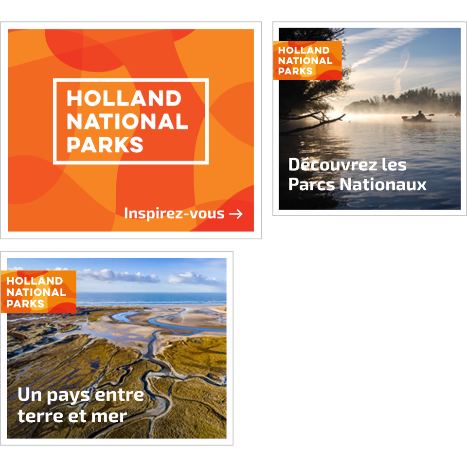 Bannerwise Dynamic Display ad example Holland National Parks