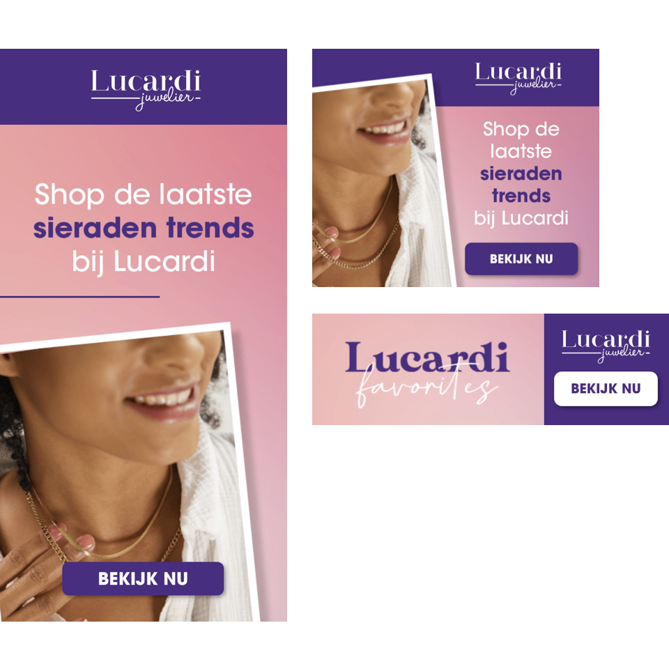 Bannerwise Dynamic Display ad example Lucardi